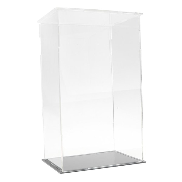 1/2/3 Akryl Display Box Case Modell Figur Display Dammtät Clear 13.5x11x23.5cm 1Set