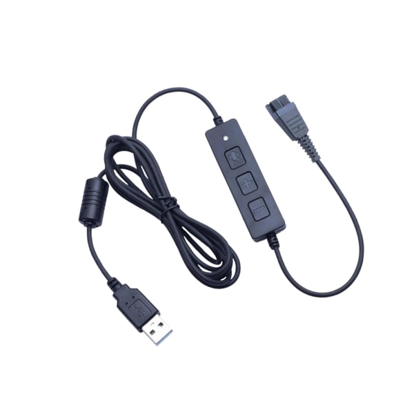 För Jabra Headset Quick Disconnect Qd-kontakt till USB kontakt GN-OD Interface