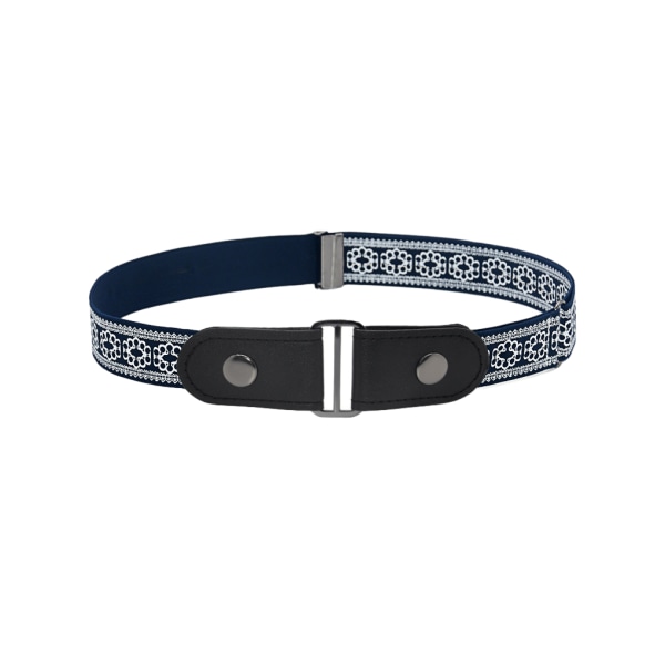 1/2/3/5 Bälte Inget Spänne Osynlig Moderiktig Långvarig Blue Print 1 Pc