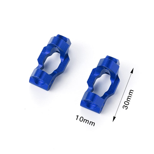 RCGOFOLLOW 2st aluminiumlegering tunga vikter C-nav för 1/18 Dark Blue