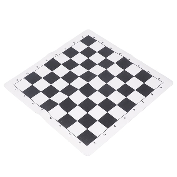 Schackbräde Endast schackbräde PU Portable Soft Standard 35x35cm för resor utomhuscamping