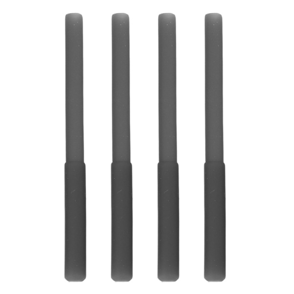 4 stk Spider Stove Benskydd Utendørs Komfyr Silikonhylser Antislipp Fleksibelt Benskydd for SOTO 310 Spider Stove Svart
