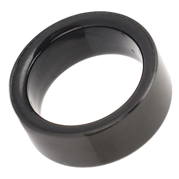 Smart Ring Sundhedstracker Bluetooth Sundhed Fitness Tracker Vandafvisende Smart Ring Aktivitetstracker til Kropstemperatur Blodilt Mørk N° 19