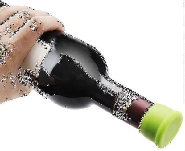 st silikon vinproppar läckagefria flasktätningar för vin öl dryck flaskhatt nyhet förseglar propp lock