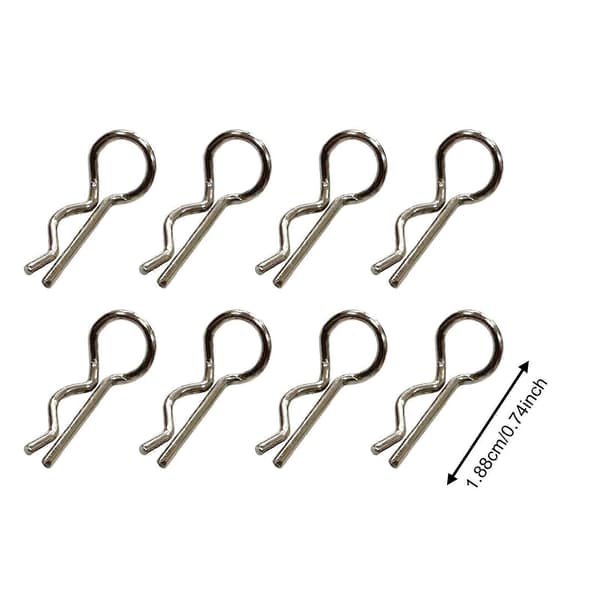 8x RC Karosseri Clips Udskift Universal Tilbehør til 18101 16103 1/16 1/18[LD]