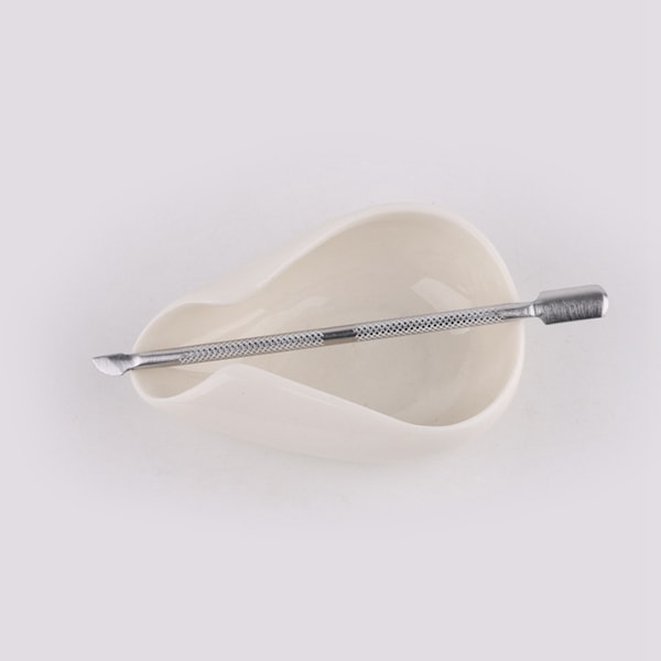 Double Cuticle Pusher Remover Dead Skin Manicure Nail Art Tool