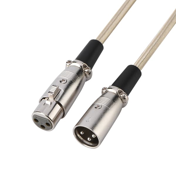 XLR-mikrofonikaapeli - 1 metri / 3,3 jalkaa