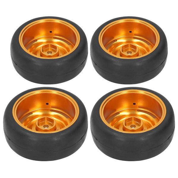 4 stk/sett 63mm RC-dekk Metallhjulnav med adapterpakninger skruer sett for WPL D12 fjernstyrt lastebil