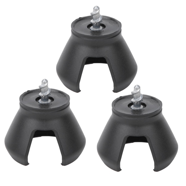 3Pcs Golf Ball 3-Prong Manual Pick Up Tool Sucker Claw Picking Device Accessory for Golf Putter Grip