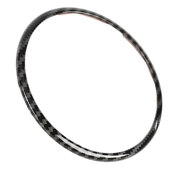 Ratt Emblem Ring Kolfiber Look Enkel Snygg Ersättning för Mazda CX‑3 CX‑5 CX‑9