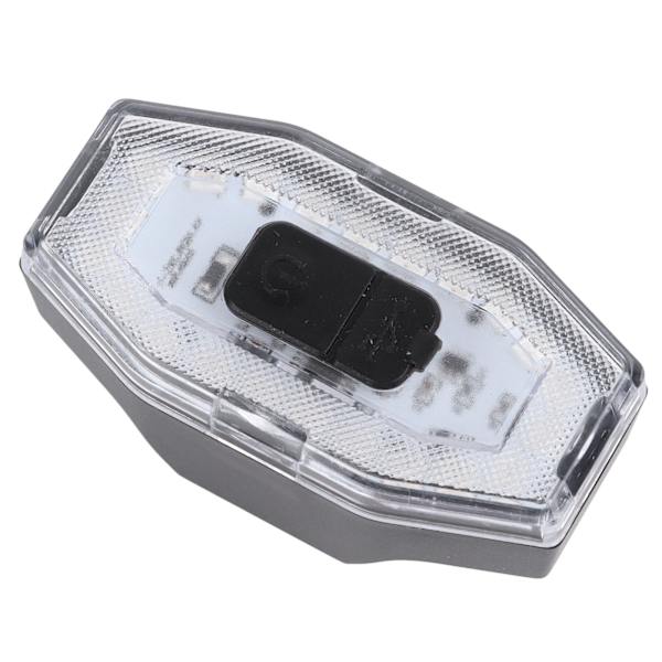 LED-pyörävalot USB-ladattava ultrakirkas varoitus takavalo Varoitus Pyörälampun yöajoon