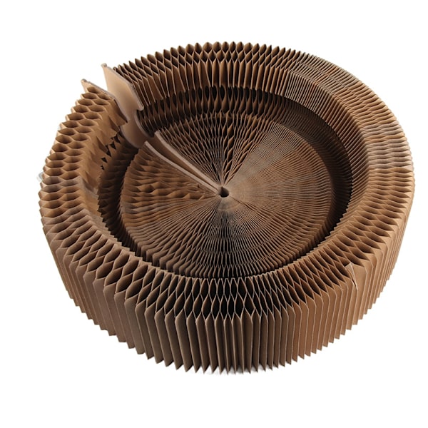Pet Cat Scratcher Lounge Bed Vikbart wellpapper Cat Scratch Board för kattungeleksak Pet Supplies