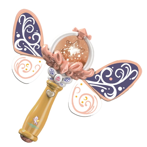 Glowing Princess Wand Handheld Electric Glow Musical Princess Wand för barn Cosplay Typ 4