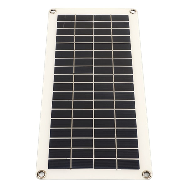 Solpanel 10W polykrystallinsk silicium Dobbelt USB-udgang til motorcykler Båd Traktor Trailer Lastbil Plæneklipper RV 10A Controller