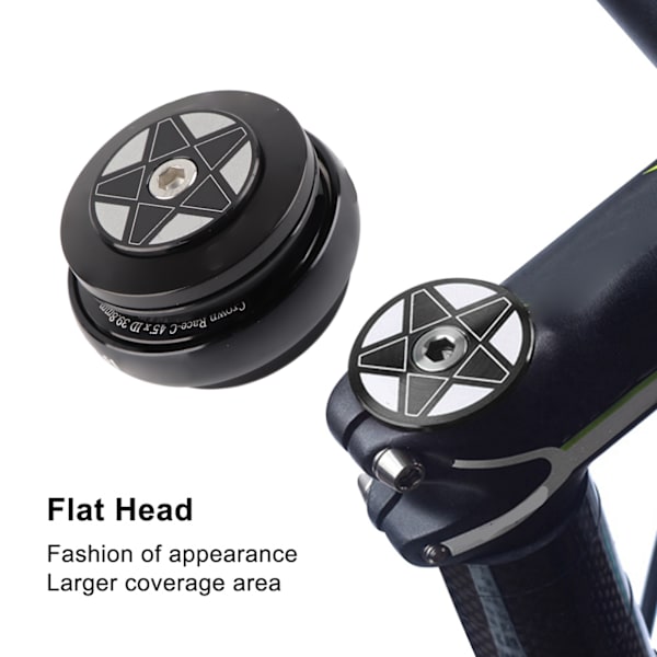Cykelexternt lagerheadset för 44 mm rakt rör till cykeltillbehör