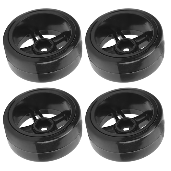63mm Diameter RC-modifieringsdäck för drift, halkfria gummidäck som passar WPL D12 1/10 bil