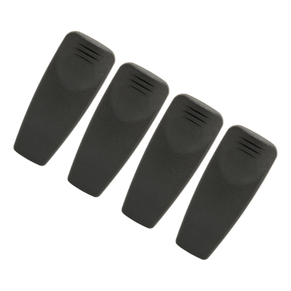 4 stk Radiobælteklips erstatning Walkie Talkie bælteklips for Motorola GP338 HT750 HT1250 XTS2500 CP185 PR860 VL130