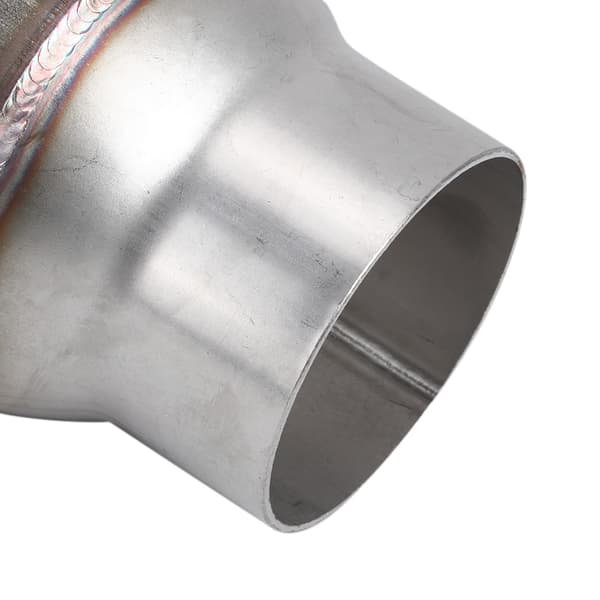 2,5-4 tommer rustfrit stål Turbo Udluftningsreducer Adapter Universal Ledningsrør