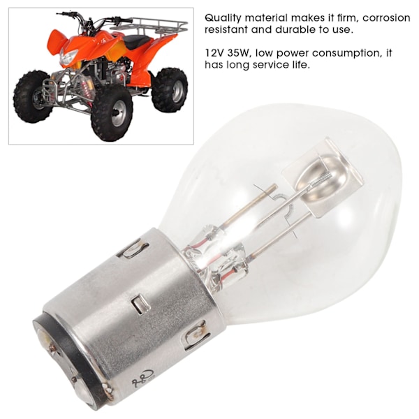 12V 35W Etuvalolamppu Sopii Gy6 50cc 110cc 125cc 150cc 250cc ATV:lle, Skootterille ja Mopedi