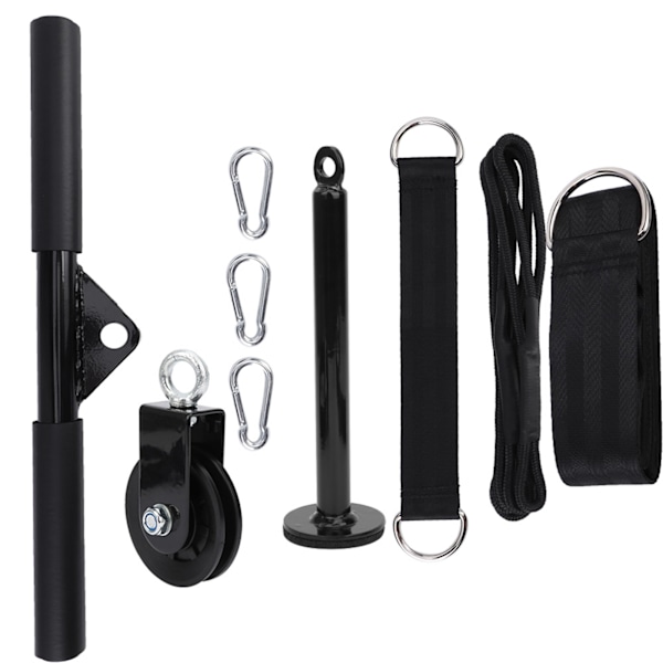 9 st/set DIY-träningsutrustningsset Laddningsstift Pull Triceps Training Pulldown-remskiva