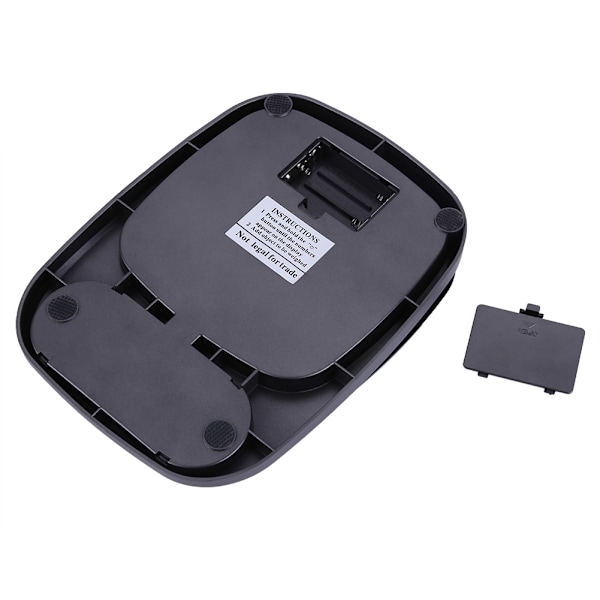 LCD digital elektronisk 10kg/1g köksmatvåg rostfritt stålplåt för bakning av matlagning