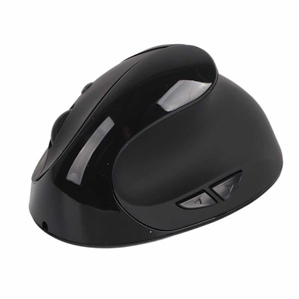 Optisk Vertikal Mus Trådløs 3. Generasjon Høyre Hånds Ergonomisk Grep Gaming Kontor Datamus Svart
