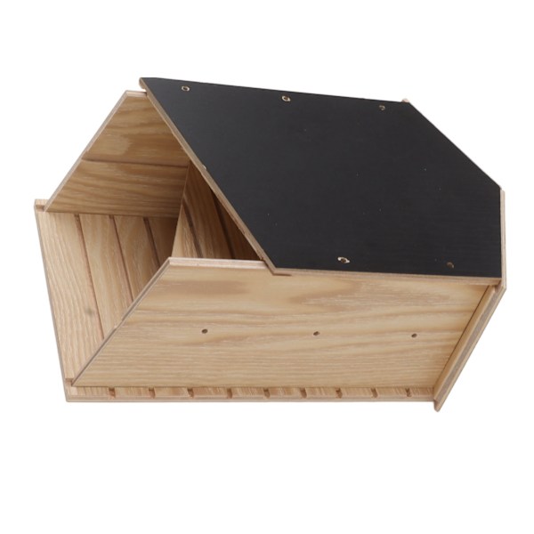 Fladdermuskasse Kit Dobbeltkammer Træ Vandafvisende Vindtæt Bat Box Beskyttelse til Udendørs Have Terrasse Have