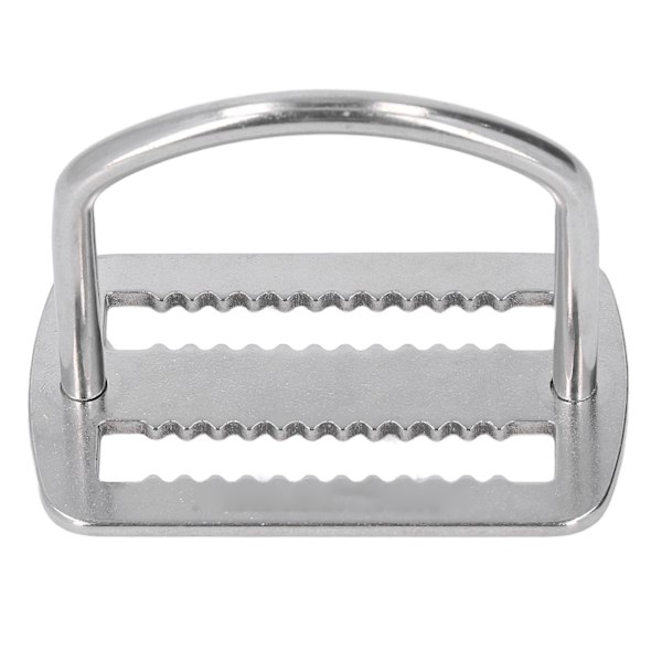 D-Ring Webbing Sele Bælteholder Rustfrit Stål D-Ring Bælte Slide Keeper Stopper til Dykkeudstyr