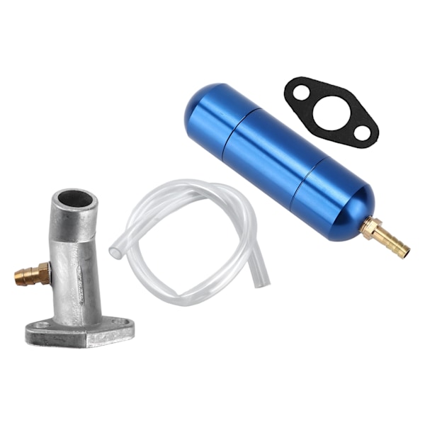 Kraftförstärkningsflaska 32 mm Insugningsgrenrör Biltillbehör Passar för 66cc 80cc 2-taktsmotor Motoriserad cykel