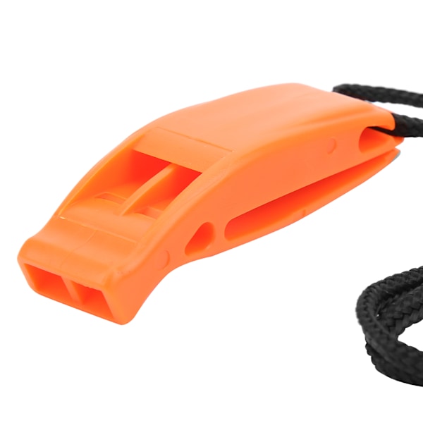 8 ST KS-923 Plast Vattensporter Nödöverlevnad utomhus Dubbelfrekvent multifunktionsvisseltillbehör Orange