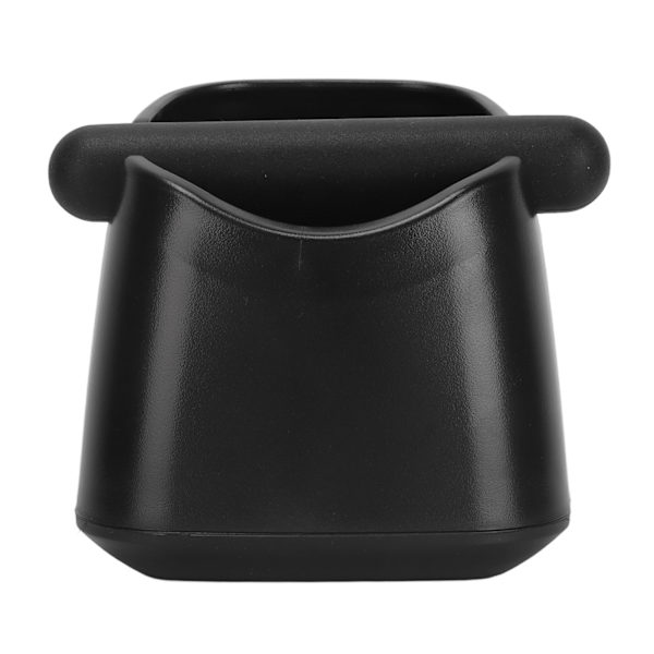 Coffee Knock Box Drop Resistant Prevent Halk Liten knackningsbehållare med löstagbar knockbar för kaffemalen Svart