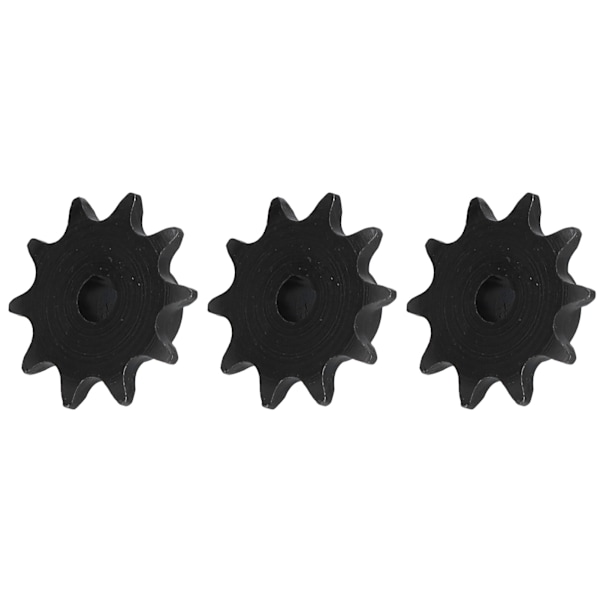 3 stk Stål Kædehjulsæt 8 mm Pitch 6 mm D Hul 10 Tænder 5307-1006-0010