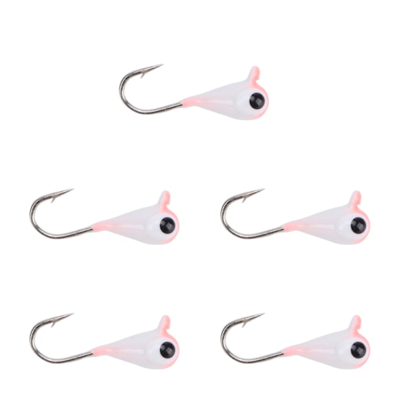 5 kpl Talvicalastus Jigit Kitti Iskalastuskoukut Lukko Ahvenille Crappie 3mm