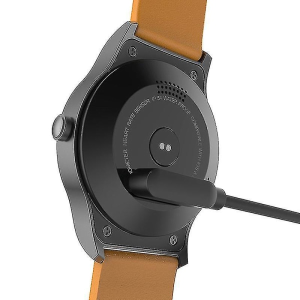 Smart Watch Ladekabel 4 Pin Magnetisk Oplader Universal Til Smart Armbånd Black