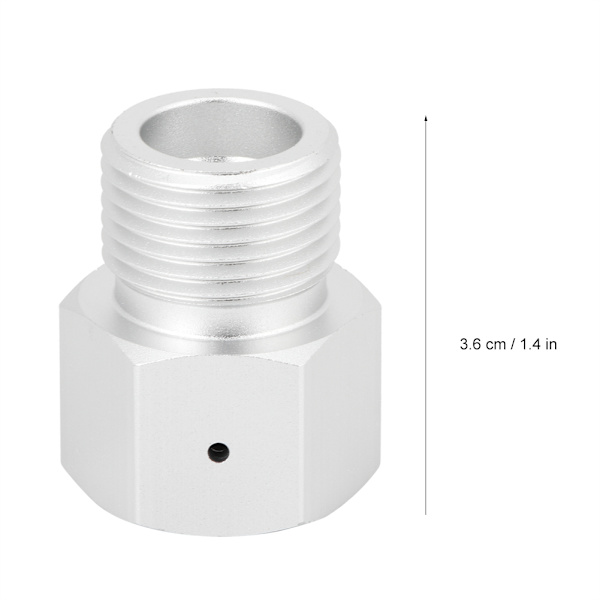 Homebrew Cylinder Adapter Connector indre gevind TR21-4 til ydre gevind W21.8-14 til Sodastream
