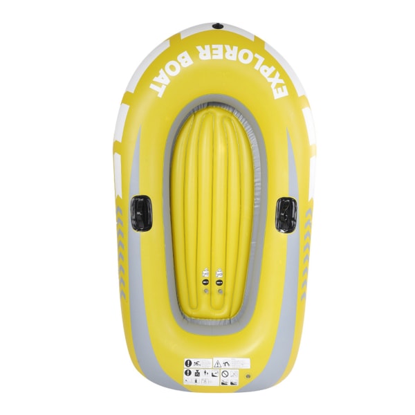 PVC Oppblåsbar Kajakk Kano 2 Personer Roing Luftbåt Fiske Drifting Dykking
