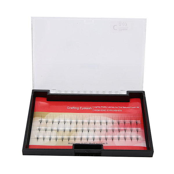 Professional Soft Dense False Eyelashes Eyelash Extension Grafting False Eyelashes 0.07 C10mm