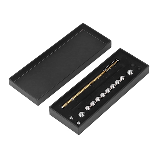 Magnetisk pen legetøj stressaflastning dekompression magnetisk metal skrivepen gave til lærere studerende guld