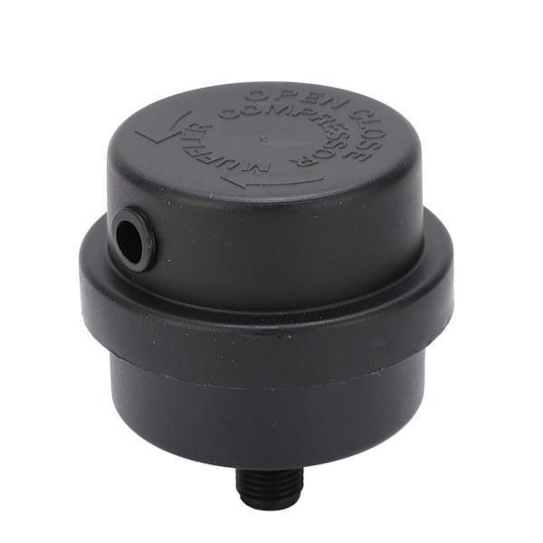 Oliefrit lyddæmper plastmateriale G1/4 luftfilter lyddæmper luftkompressorpumpe tilbehør