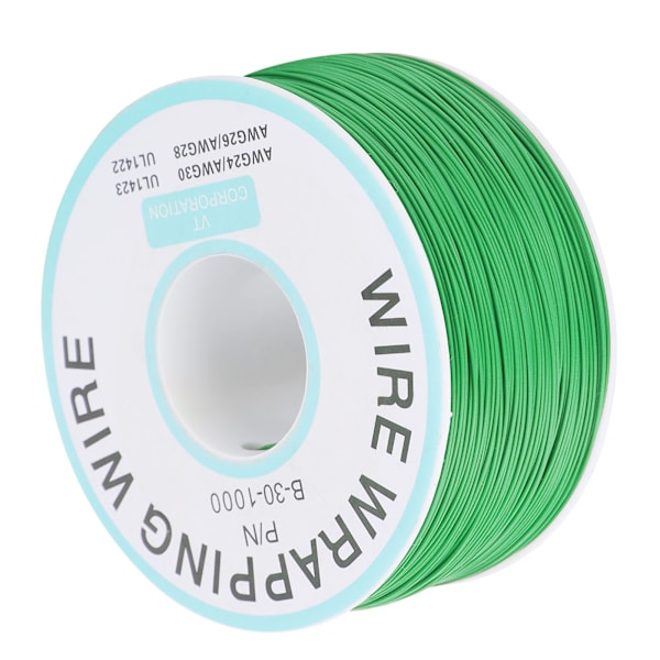 Copper Wire Circuit Board Flying Wire Tinned Single Core Electronic Connection Line Green
