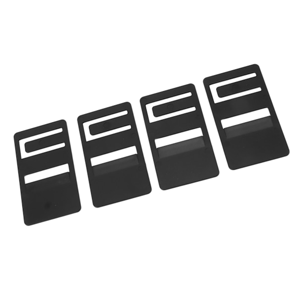 4 STK RV Kylskåp Luftning Clip Device Card Kylskåpsdörr Prop Clips för att förhindra uppbyggnad och lukt för DM26XX DM28XX