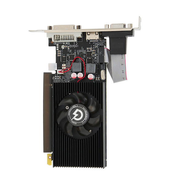 Peligrafiikkakort 4GB 64-bittinen GDDR3 954MHz GPU-kello PCI Express 2.0 Työpöytägrafiikkakortti tietokoneen pelikäyttöön