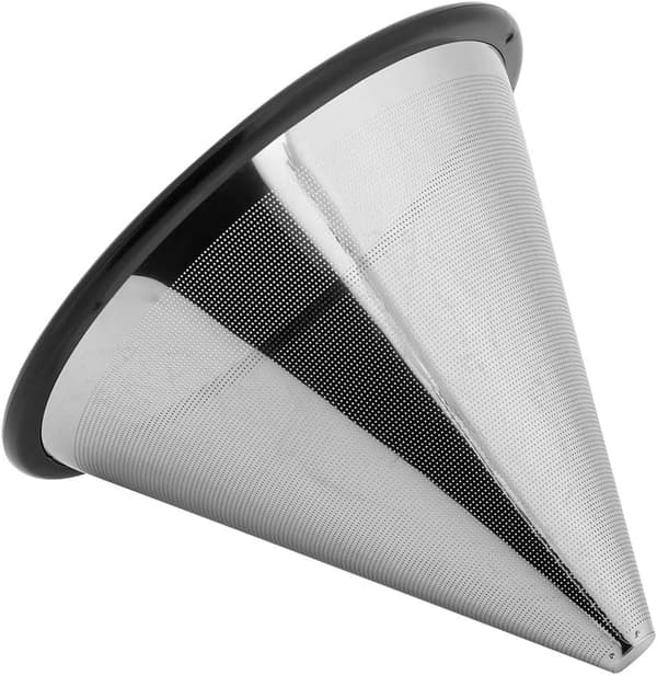 Kaffefilter, YJ-99A3 Kaffefilter i rustfrit stål, te- og kaffedrypfilter, kaffenetfilter