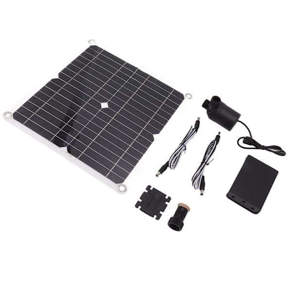 Solar vattenpump kit Vattenfontän Blomma bevattningspump DC12V 22W med 100W solpanel