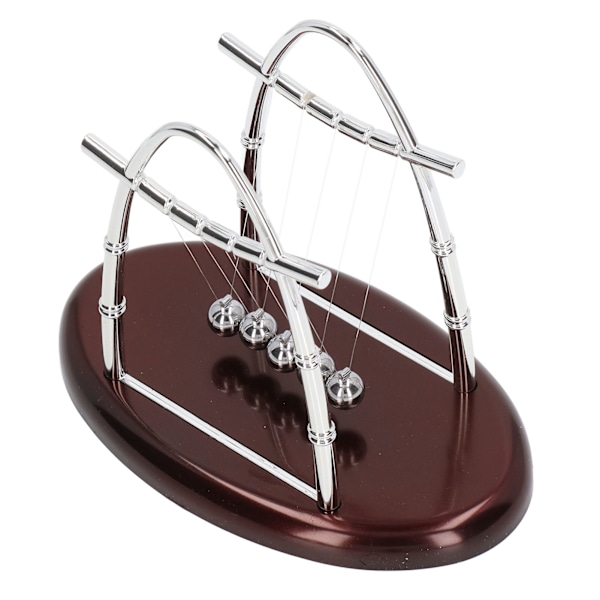 Vugge Balancekugler Videnskab Fysik Gadgets Skrivebordslegetøj Tilbehør Gaver til hjemmekontoret Indretning M 23x14x18cm