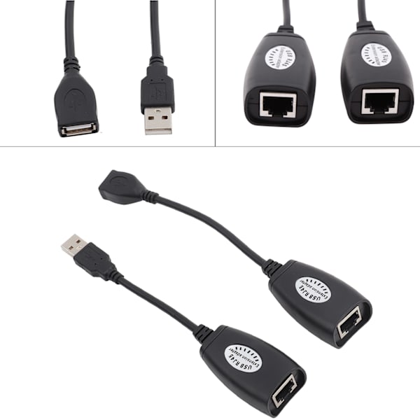 USB 2.0 til RJ45 Ethernet-adapterkabel til OS X