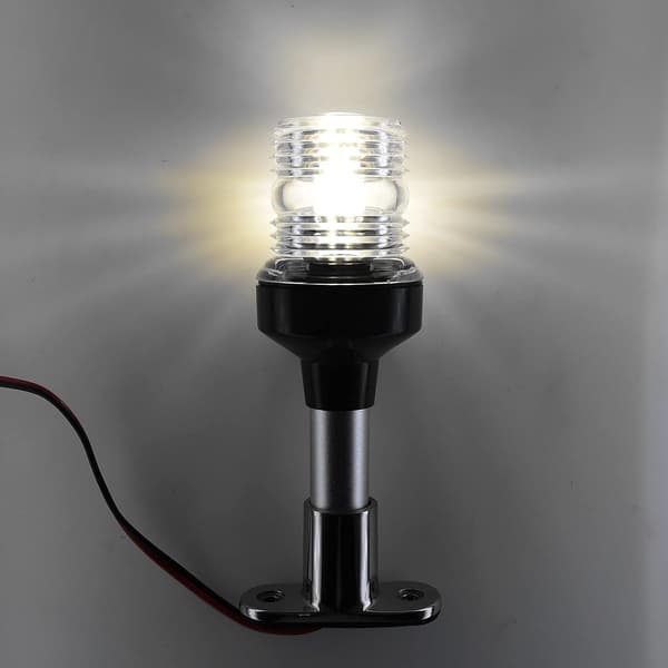 Bådnavigationslys - 360° hvidt LED-lys - IP65 vandtæt