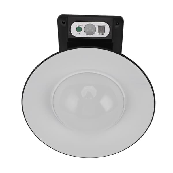 Solar Barn Light Wall Mount IP65 Waterproof Light Sensor Human Body Induction with Remote Control Security Light for Porch