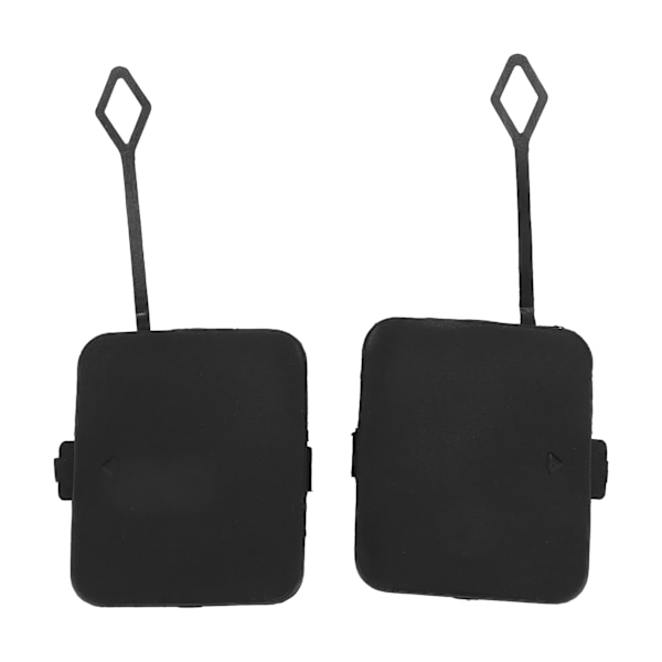 2st bakre stötfångare dragkrok lock Cap 51127272415 ABS svart Ersättning för X3 F25 2011-2014