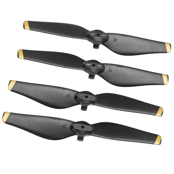 4 stk. Drone Propeller Lavt Støj Blad Props Sæt Tilbehør Udskiftning til DJI SparkGold Edge